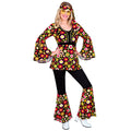 Costume Hippie Fleurs Années 60 Costume