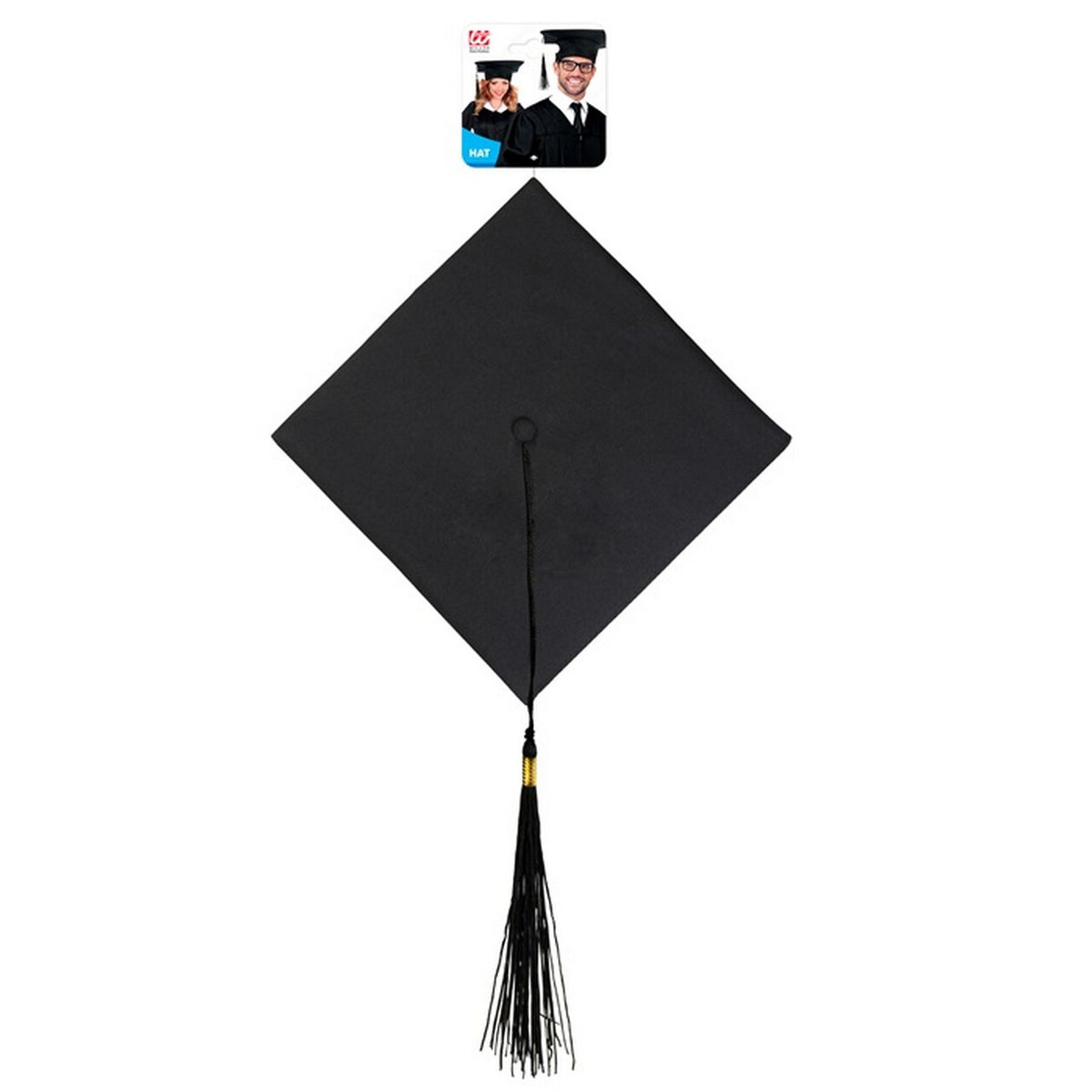 Op deze afbeelding zie je een Accessoires, van het merk Widmann. Geslaagde Student Hoed