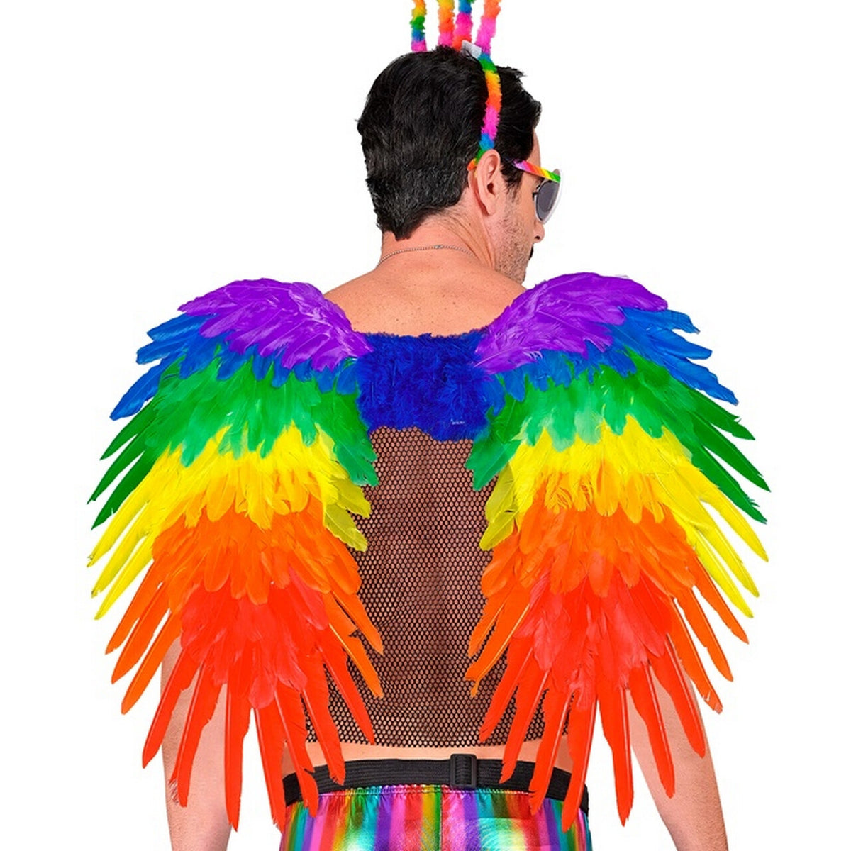 Op deze afbeelding zie je een Accessoires, van het merk Widmann. Fly To The Rainbow Vleugels