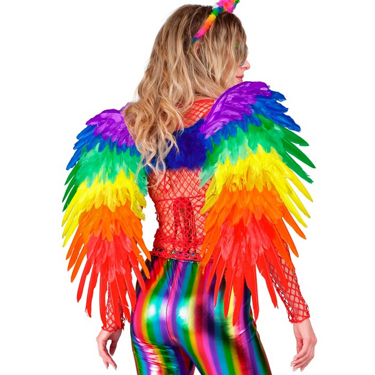 Op deze afbeelding zie je een Accessoires, van het merk Widmann. Fly To The Rainbow Vleugels