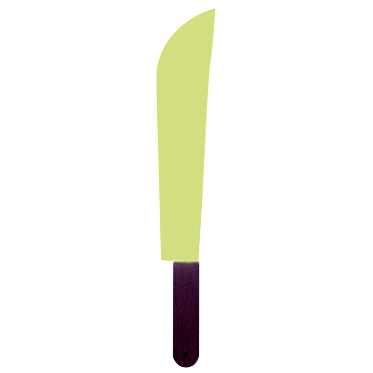 Op deze afbeelding zie je een Accessoires, van het merk Widmann. Glow In The Dark Machete 52 Centimeter