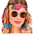Lunettes Hippie Verre Brun