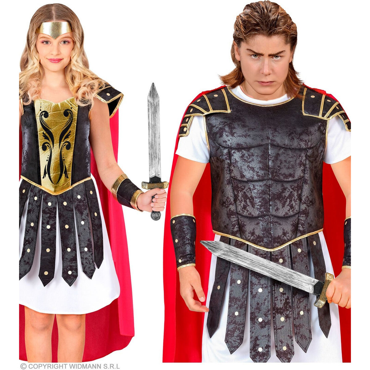 Op deze afbeelding zie je een Accessoires, van het merk Widmann. Romeins Zwaard 48 Centimeter