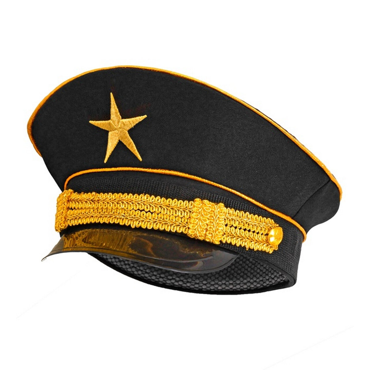 Op deze afbeelding zie je een Accessoires, van het merk Widmann. Kapitein Goldstar Pet