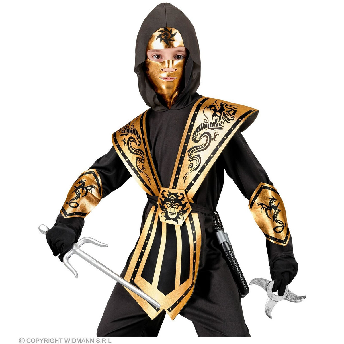 Op deze afbeelding zie je een Accessoires, van het merk Widmann. Werp Ninja Ster