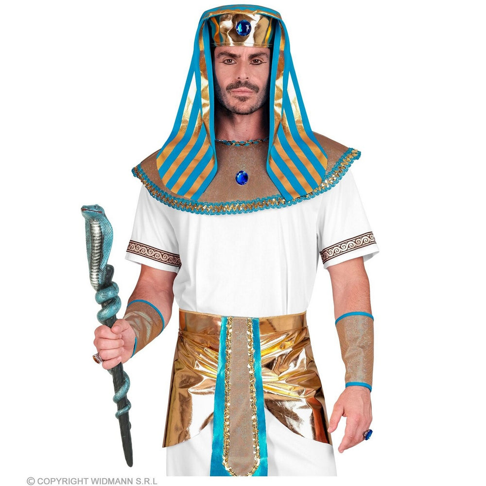 Op deze afbeelding zie je een Accessoires, van het merk Widmann. Egyptische Koningsstaf Scepter Slang 64 Cm