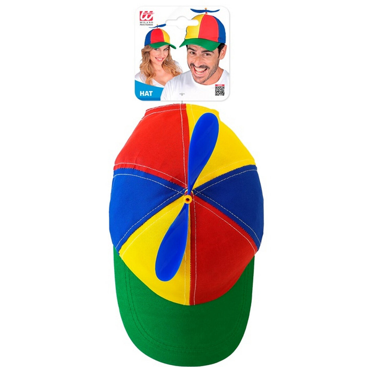Op deze afbeelding zie je een Accessoires, van het merk Widmann. Gekleurde Helikoper Pet