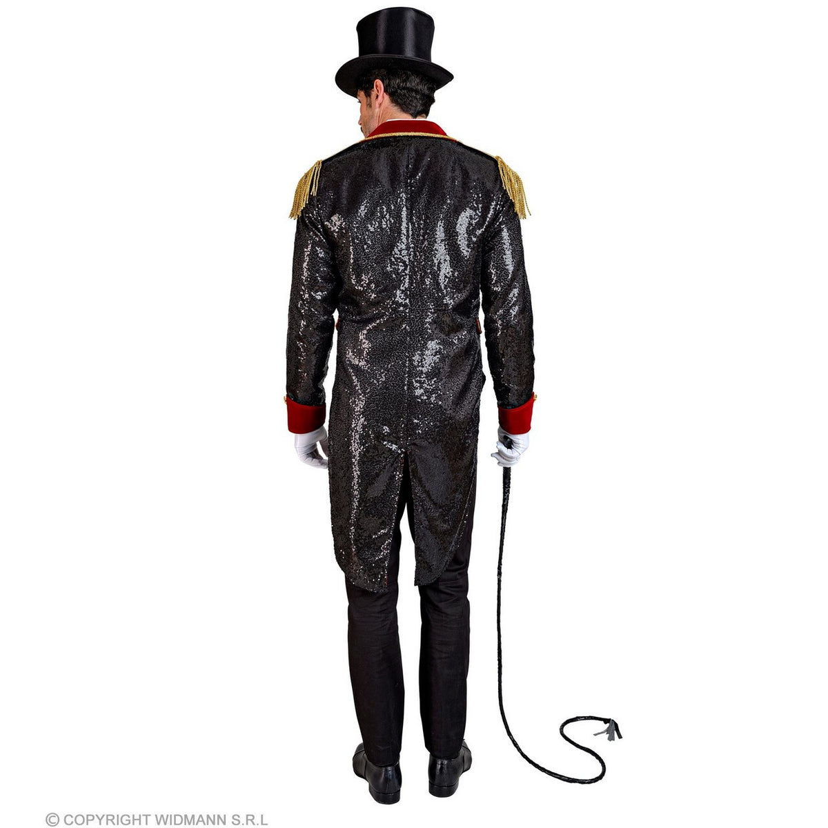 Op deze afbeelding zie je een Kostuums, van het merk Widmann. Glitter Rock Dompteur Rock-A-Billy Jas Man