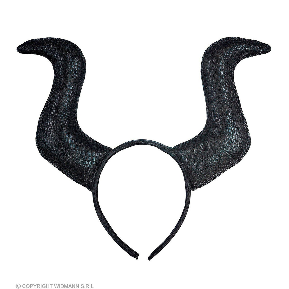 Op deze afbeelding zie je een Accessoires, van het merk Widmann. Hoofdband Malevizia Met Hoorn