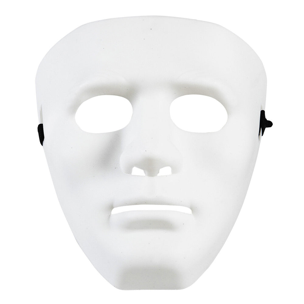 Op deze afbeelding zie je een Accessoires, van het merk Widmann. Classic Creep Masker Anonym Wit