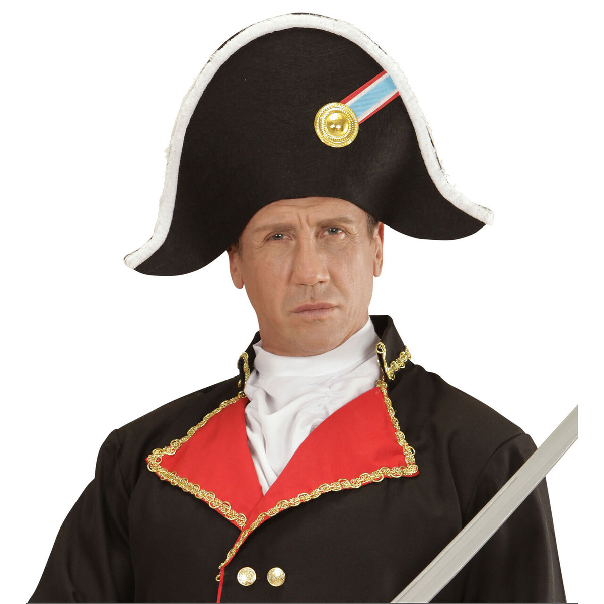 Op deze afbeelding zie je een Accessoires, van het merk Widmann. Hoed Napoleon Bonaparte