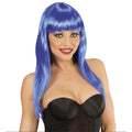 Perruque Vogue Bleu Modèle Spatial