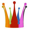 Couronne Multicolore Arc-En-Ciel