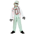 Costume Docteur Zombie Squelette Garçon Costume