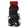 Bandeau Rouge Sportif Avec Cheveux Noirs Bouclés