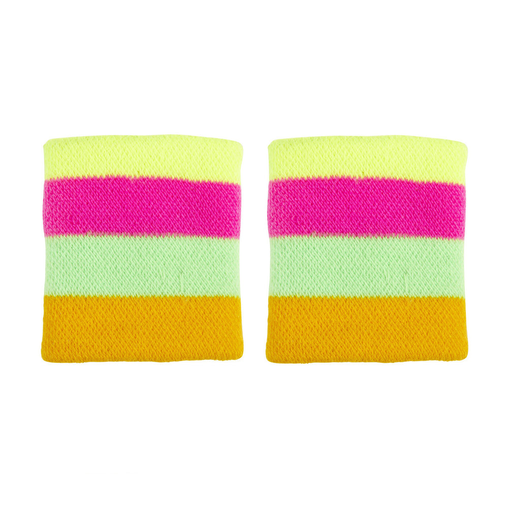 Op deze afbeelding zie je een Accessoires, van het merk Widmann. Neon Polsbanden Neon Meerkleurig 80s Sports