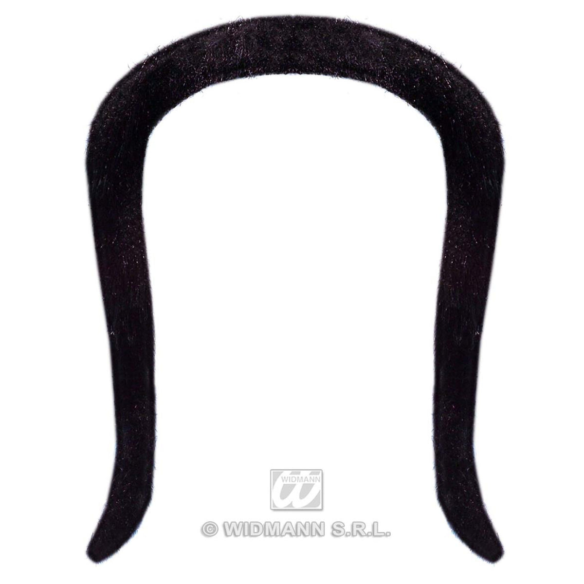 Op deze afbeelding zie je een Accessoires, van het merk Widmann. Snor Zwart, Chinees