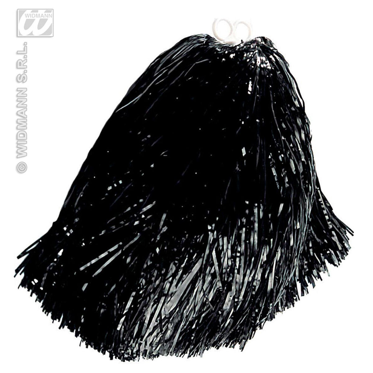 Op deze afbeelding zie je een Accessoires, van het merk Widmann. Pom Pom Luxe Uitvoering Zwart