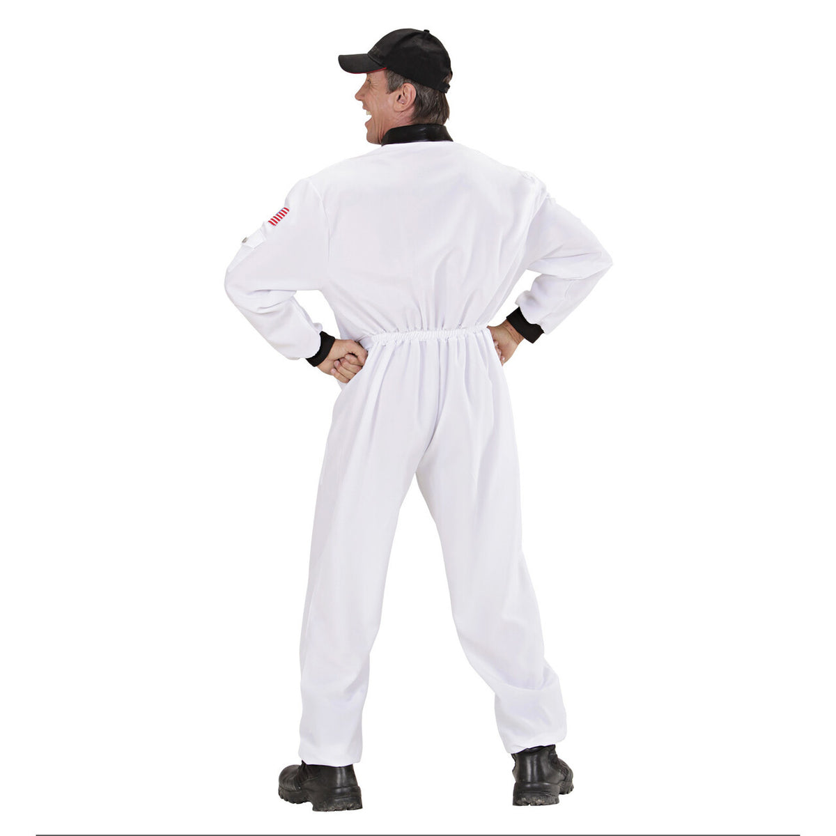 Op deze afbeelding zie je een Kostuums, van het merk Widmann. Stoere Astronaut Wit Man Kostuum
