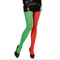 Collant Multicolore Rouge Vert