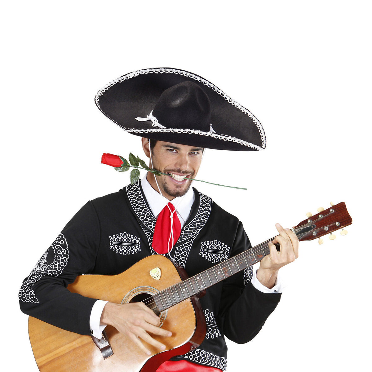 Op deze afbeelding zie je een Accessoires, van het merk Widmann. Sombrero