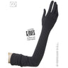 Gants En Lycra, Noir