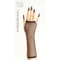 Gants Résille Sans Doigts Noirs