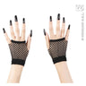 Gants Résille Noirs Sans Doigts