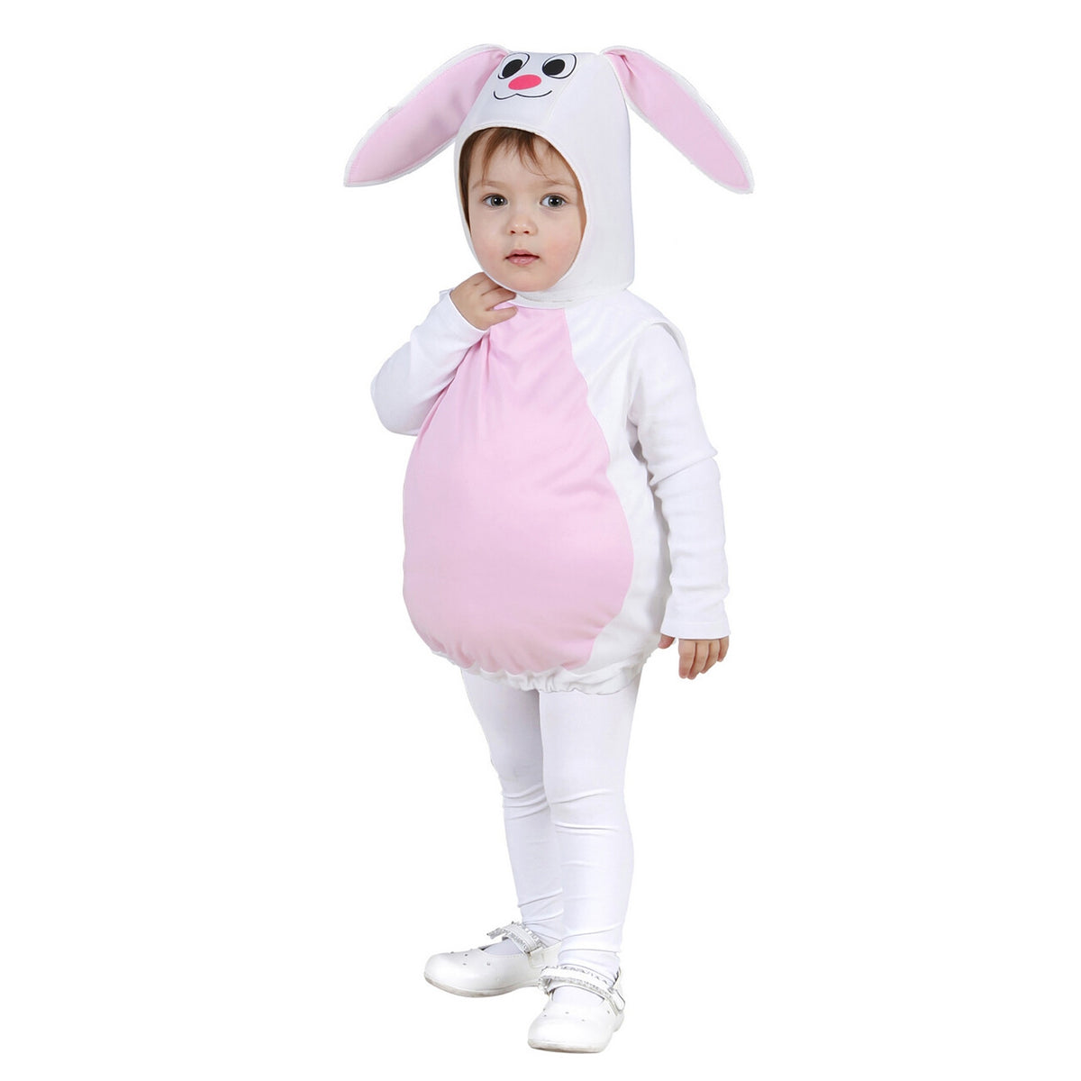 Op deze afbeelding zie je een Kostuums, van het merk Widmann. Opgevuld Konijn Kind Whats Up Doc Kostuum Kind