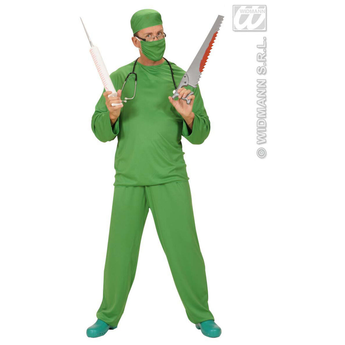 Op deze afbeelding zie je een Accessoires, van het merk Widmann. Maxi Zaag 55 Centimeter