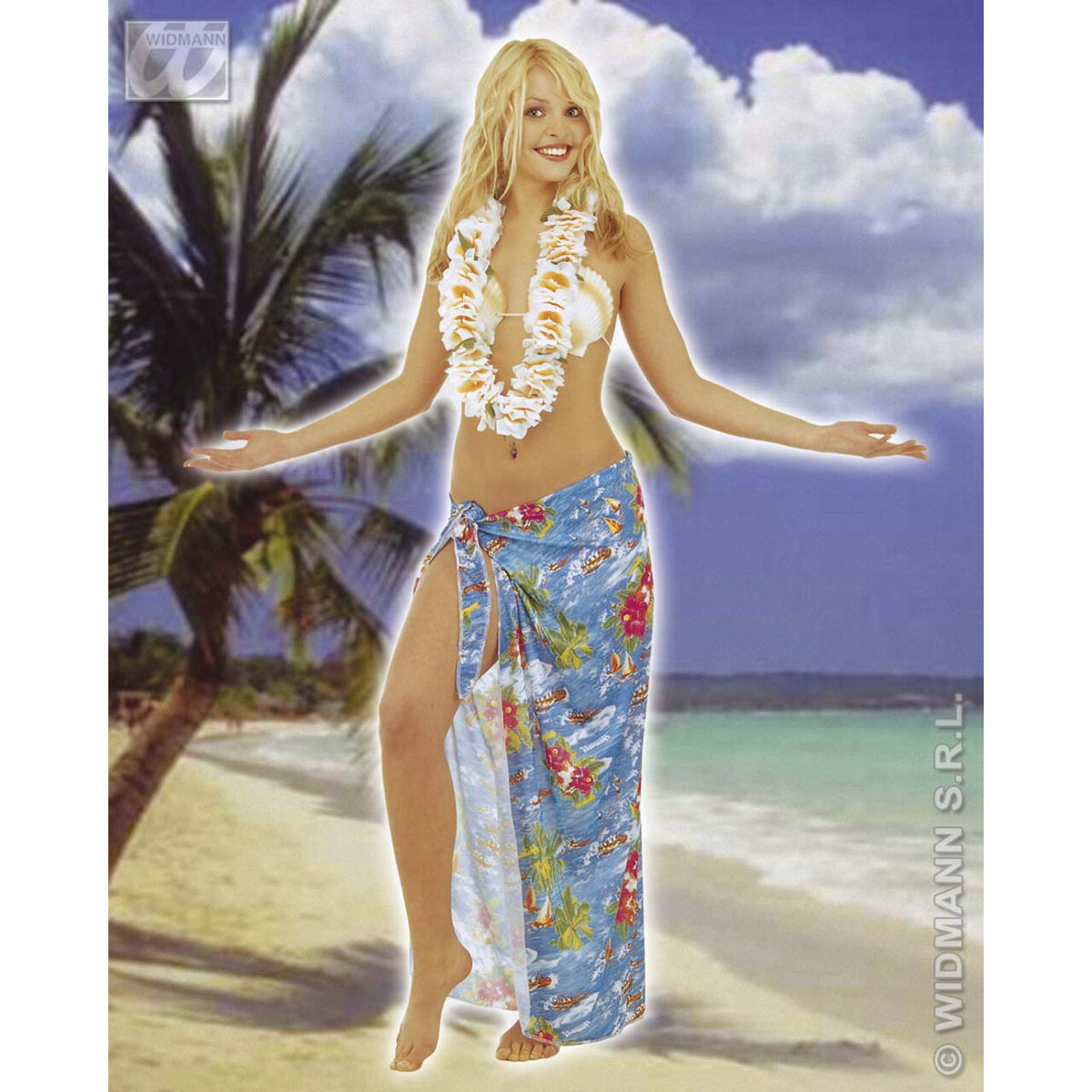 Op deze afbeelding zie je een Accessoires, van het merk Widmann. Luxe Hawaii Slinger, Waikiki