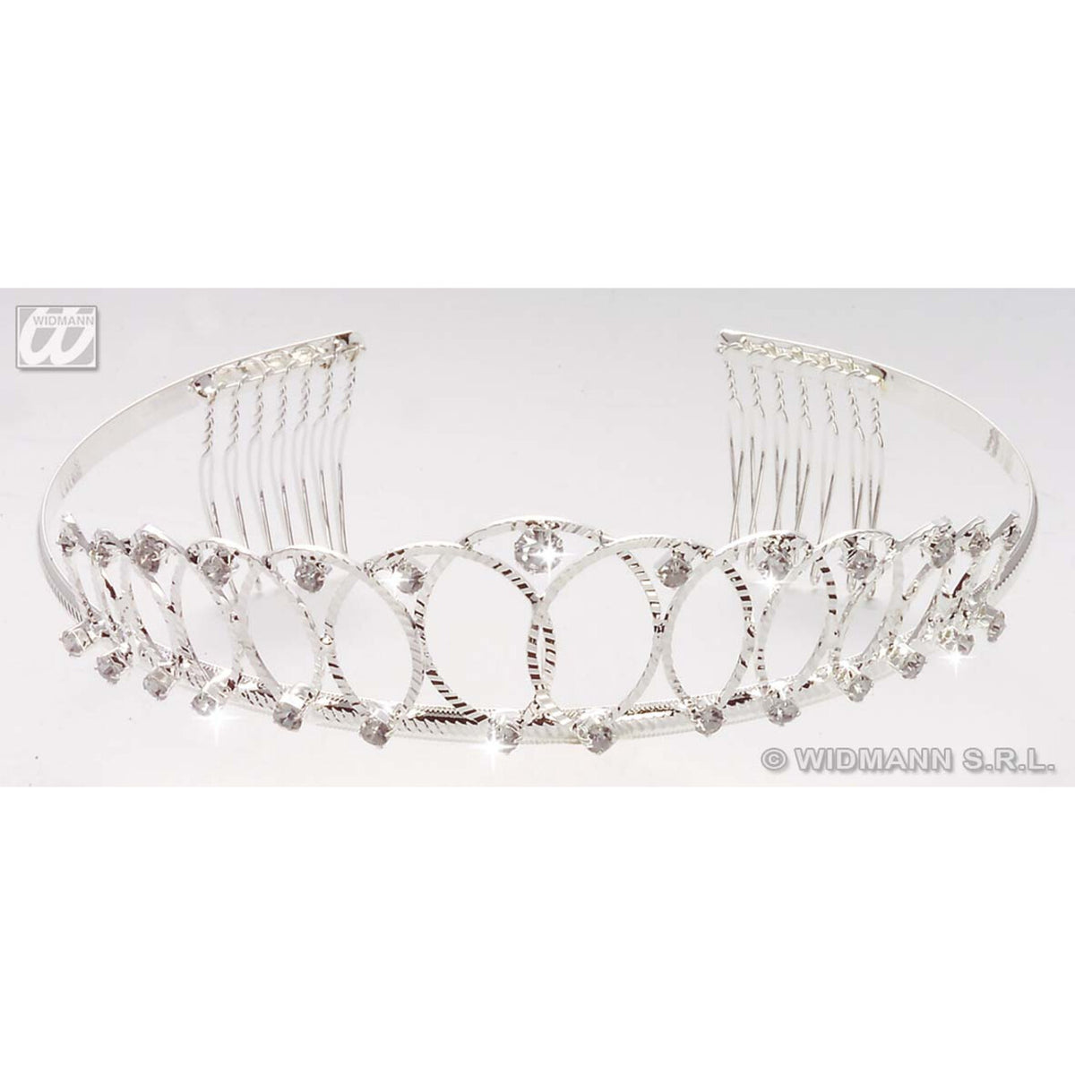 Op deze afbeelding zie je een Accessoires, van het merk Widmann. Diadeem Met Diamanten