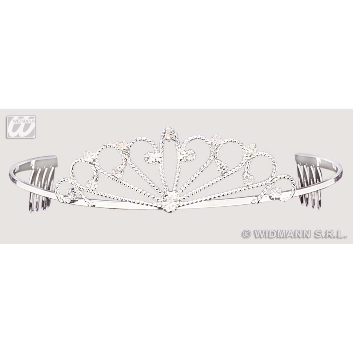 Op deze afbeelding zie je een Accessoires, van het merk Widmann. Diadeem Met Diamanten