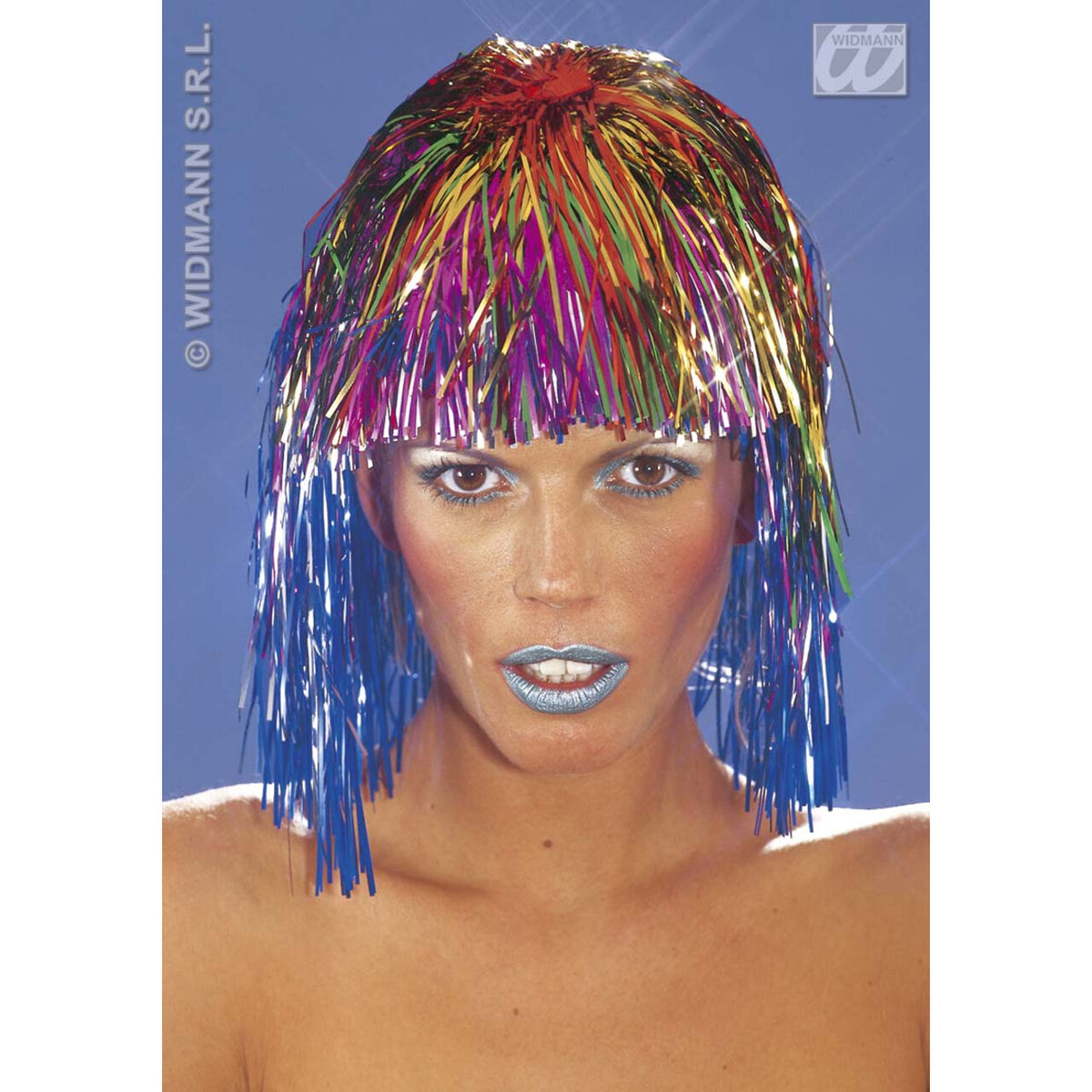 Op deze afbeelding zie je een Accessoires, van het merk Widmann. Discopruik Meerkleurig In Zak
