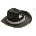 Chapeau De Shérif Noir