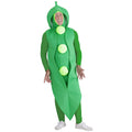 Costume De Pois Vert Et Sain Adulte Costume