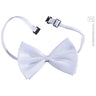 Noeud Papillon De Luxe Ajustable Blanc
