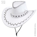 Chapeau De Cowboy Blanc Décoré