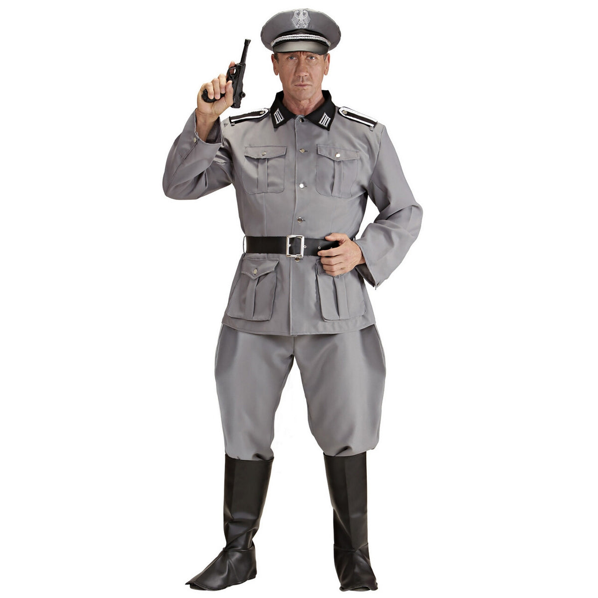 Op deze afbeelding zie je een Kostuums, van het merk Widmann. Herr Hans Von Klausewitz Kostuum Man