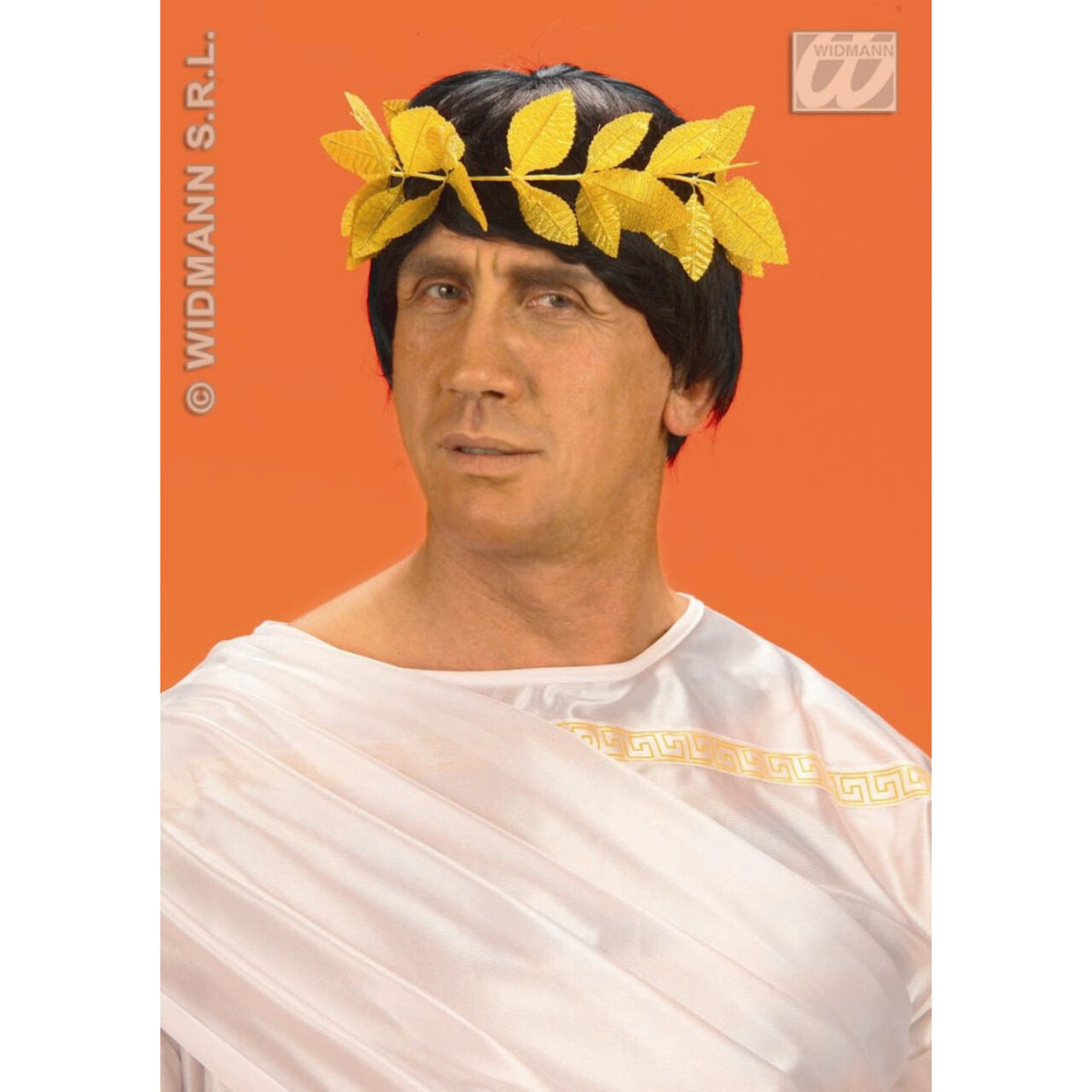 Op deze afbeelding zie je een Accessoires, van het merk Widmann. Lauwerkrans Goud