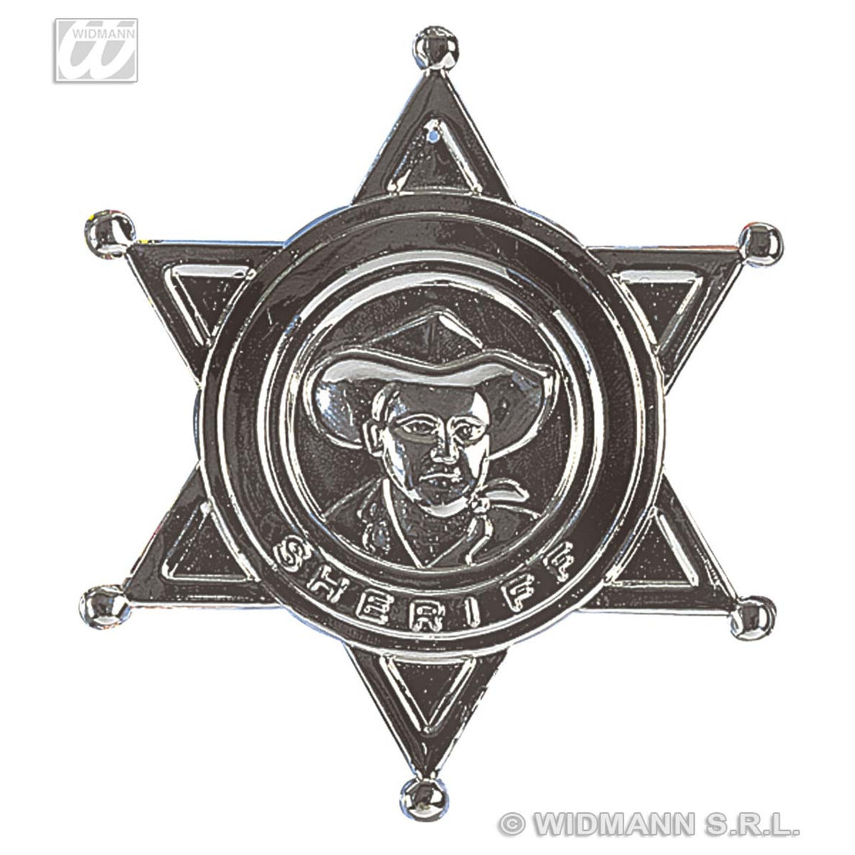 Op deze afbeelding zie je een Accessoires, van het merk Widmann. Sheriff Ster
