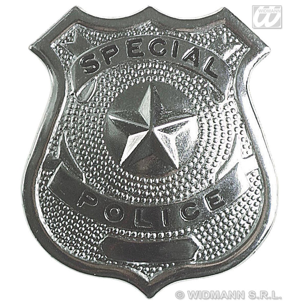 Op deze afbeelding zie je een Accessoires, van het merk Widmann. Badge Special Police