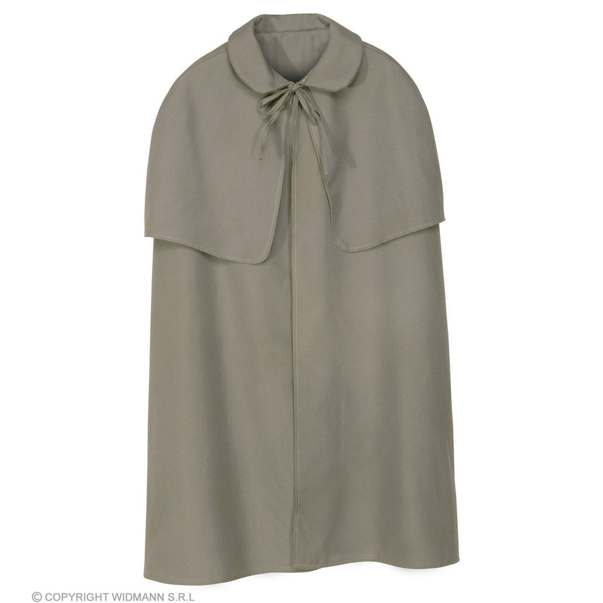 Op deze afbeelding zie je een Accessoires, van het merk Widmann. Zware Cape Grijs Met Kraag, 100 Centimeter