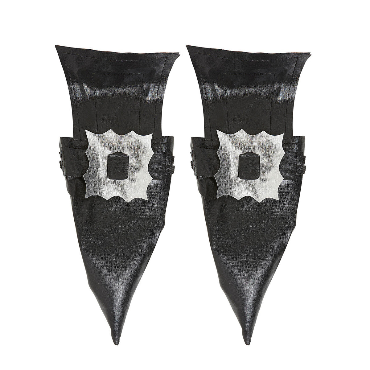 Op deze afbeelding zie je een Accessoires, van het merk Widmann. Klassieke Heksenschoen Met Gesp, Lederlook