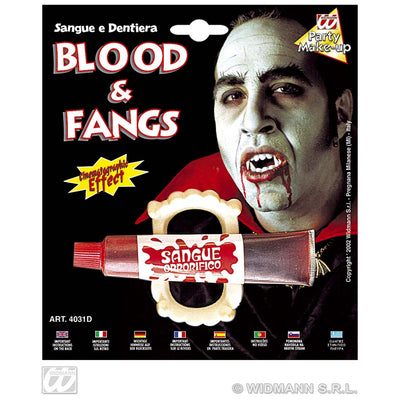 Tube De Sang Avec Dents