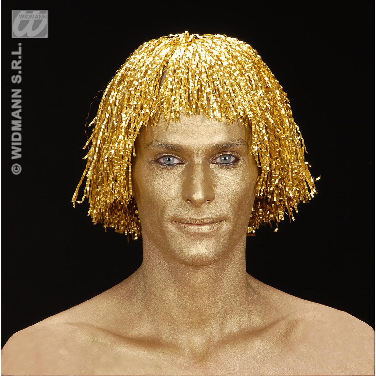 Op deze afbeelding zie je een Accessoires, van het merk Widmann. Tube Make-Up, Goud