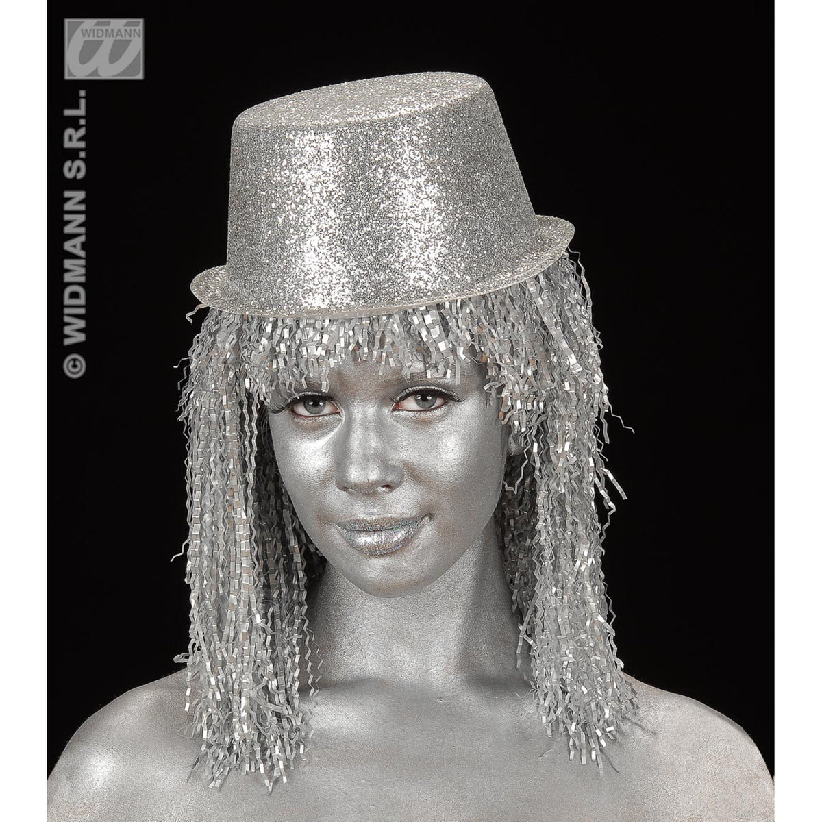 Op deze afbeelding zie je een Accessoires, van het merk Widmann. Tube Make-Up Zilver