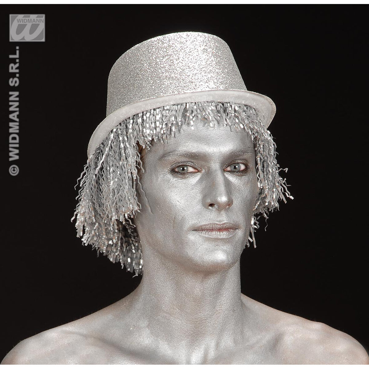 Op deze afbeelding zie je een Accessoires, van het merk Widmann. Tube Make-Up Zilver