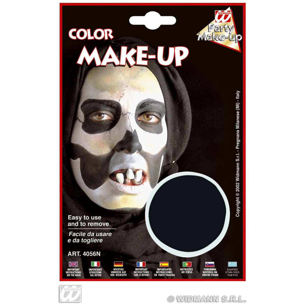 Op deze afbeelding zie je een Accessoires, van het merk Widmann. Aqua Make-Up Zwart