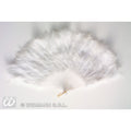 Éventail En Plumes Blanc
